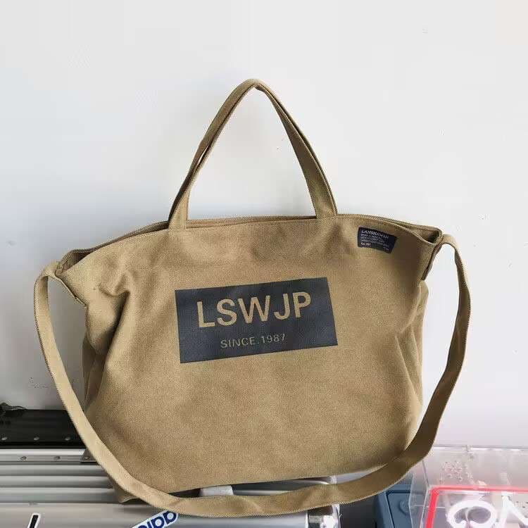 旅行バッグ ビンテージ風キャンバストート