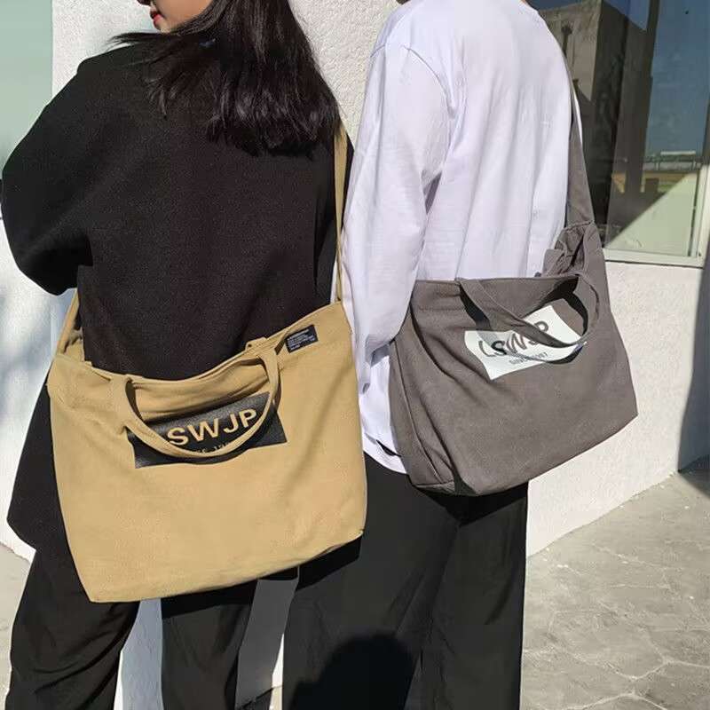 旅行バッグ ビンテージ風キャンバストート