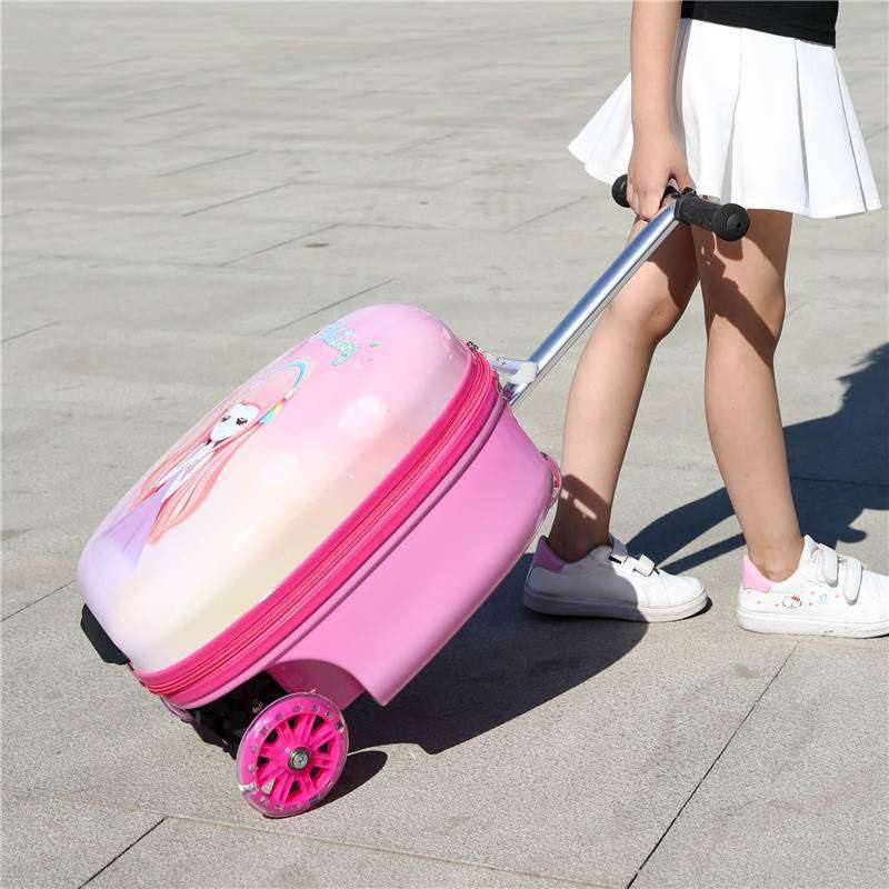 旅行バッグ 少女の夢見るスーツケース
