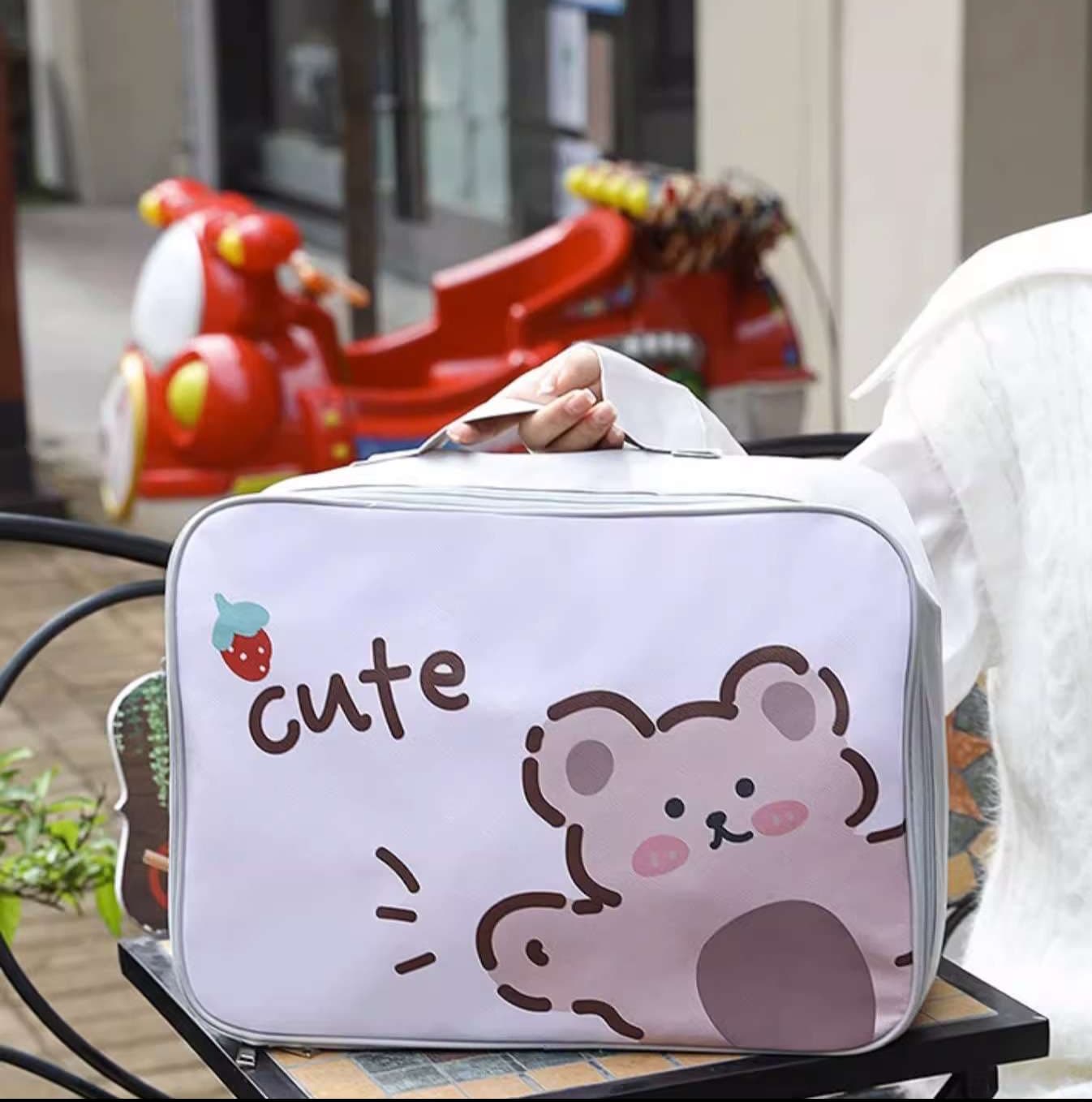 旅行バッグ かわいい動物デザインのトラベルポーチ