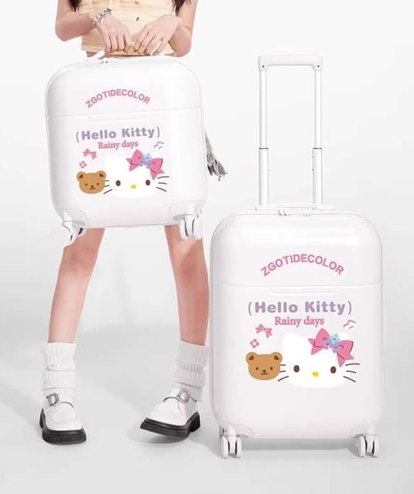 旅行バッグ キティちゃん柄スーツケース