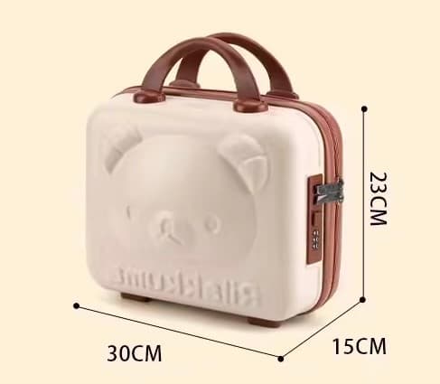くつろぎクマさんの旅行バッグ
