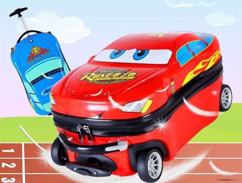 旅行バッグ 映画キャラクター風キッズトロリーバッグ