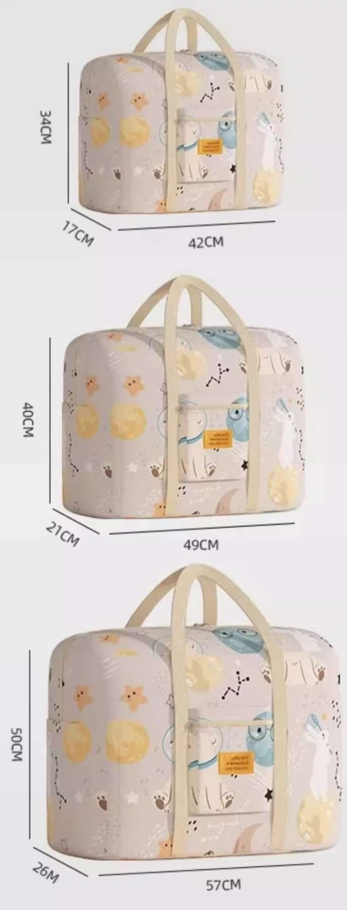 旅行バッグ 旅の友 かわいい柄のお荷物バッグ