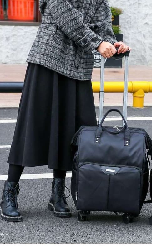 旅行バッグ 多機能折りたたみ式旅行キャリーバッグ