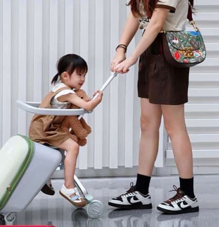 多機能ライドオン旅行バッグ