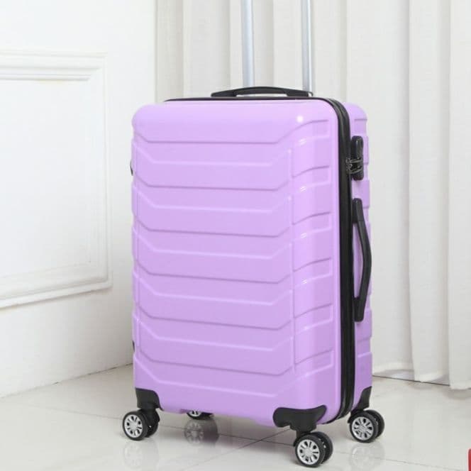 旅行バッグ 四輪キャリーケース波型デザイン軽量旅行バッグ