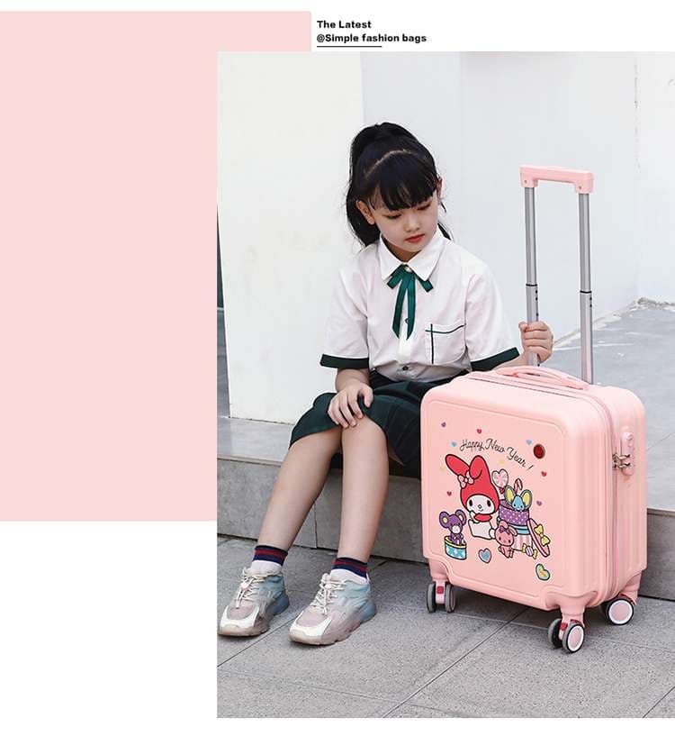 可愛い子供用マイメロディ旅行バッグ