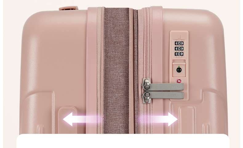 旅行バッグ  拡張式スマート収納キャリーケース