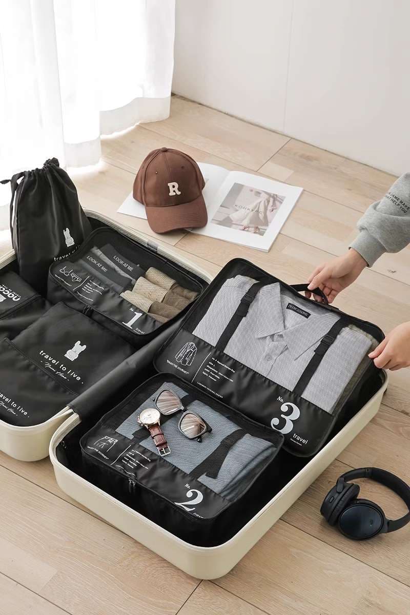 旅行バッグ 旅の達人 整理上手ポーチセット