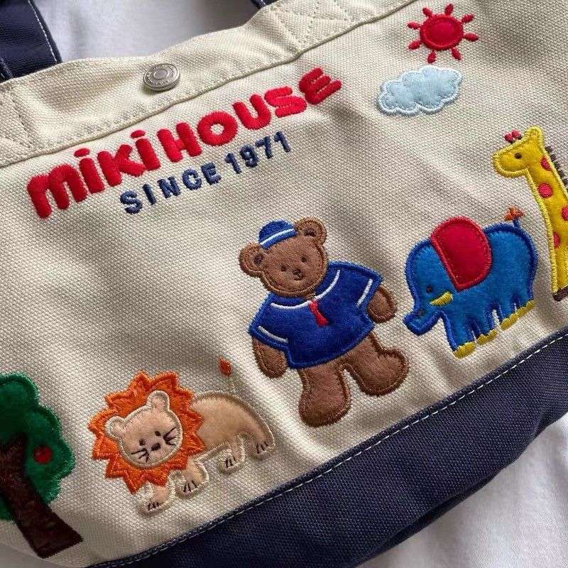 旅行バッグ ミキハウス キッズ トート