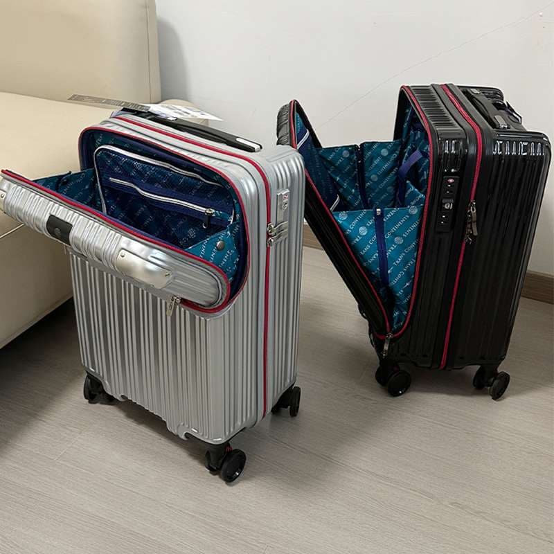 旅行バッグ 高級感漂う二重構造キャリー