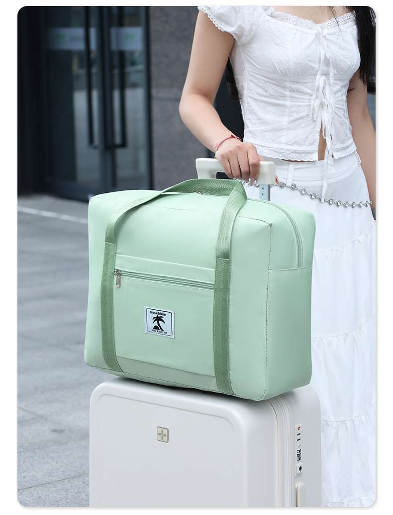 旅行バッグ 旅の相棒 ポケット付き軽量バッグ