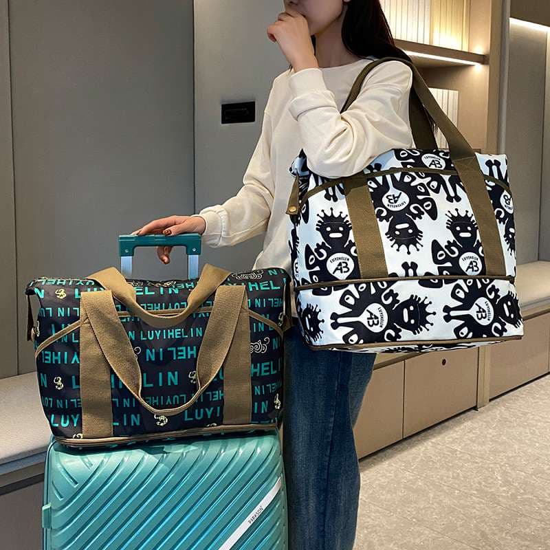 旅行バッグ 軽量ファッショナブルボストンバッグ