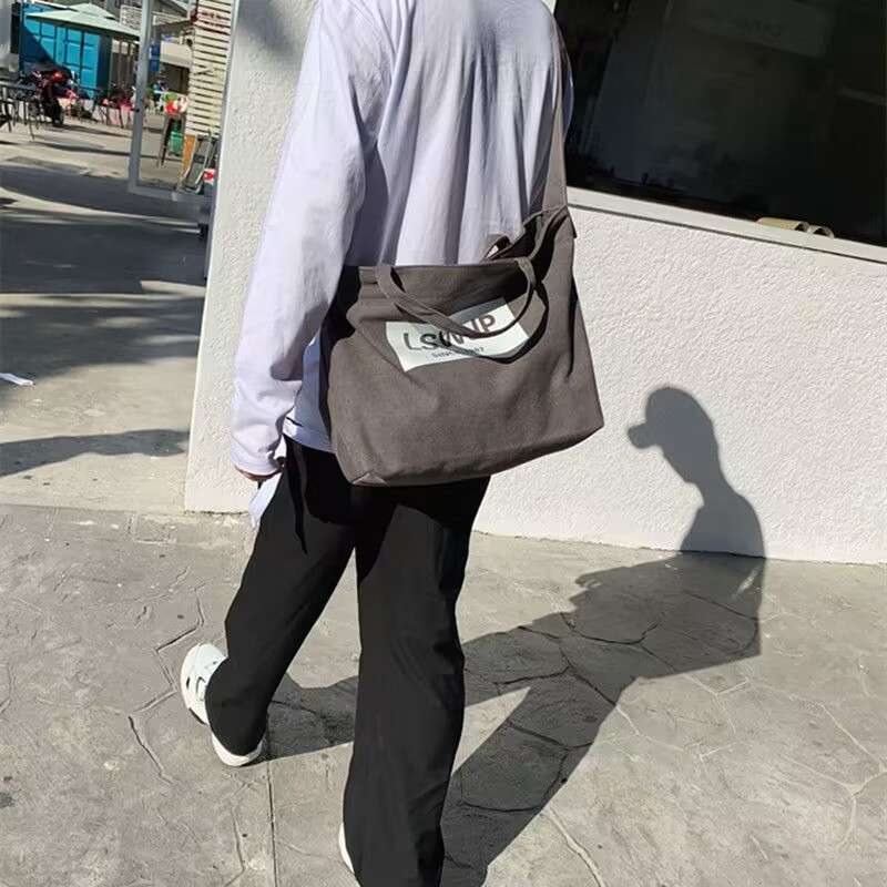 旅行バッグ ビンテージ風キャンバストート