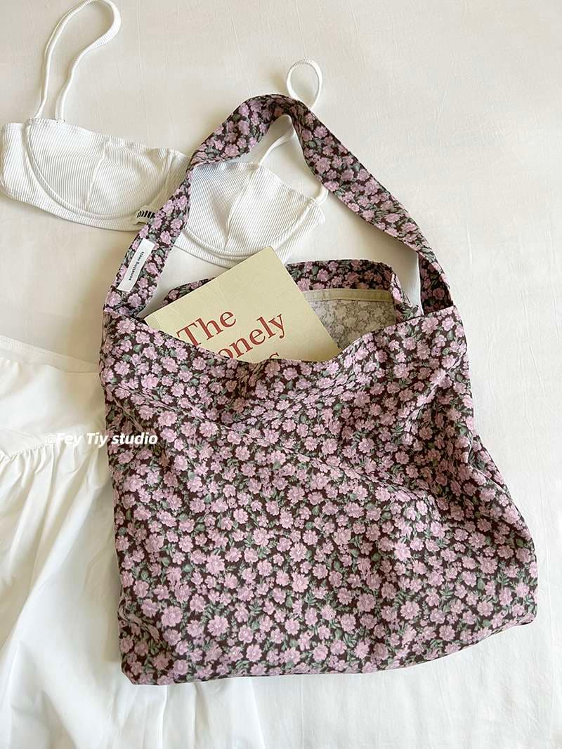 旅行バッグ レトロ花柄 優しさの携帯バッグ