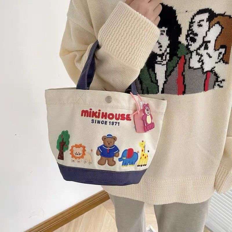 旅行バッグ ミキハウス キッズ トート