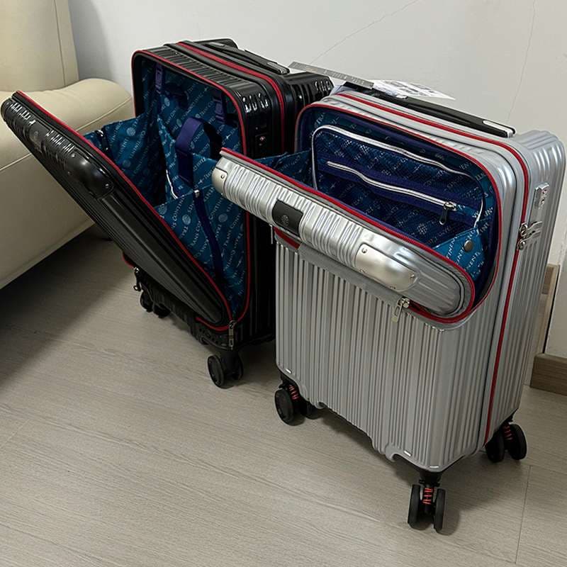 旅行バッグ 高級感漂う二重構造キャリー