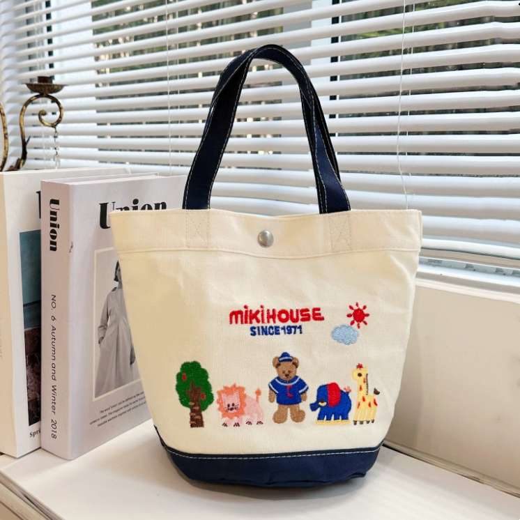 旅行バッグ ミキハウス キッズ トート