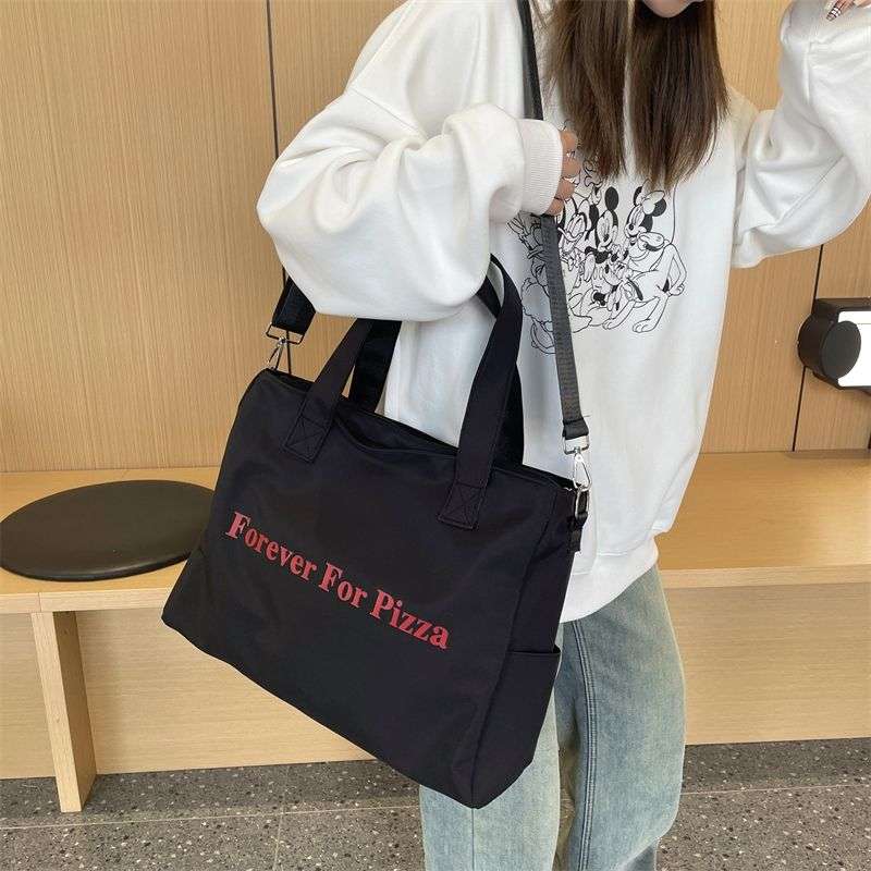 旅行バッグ いつでもピザ派トートバッグ