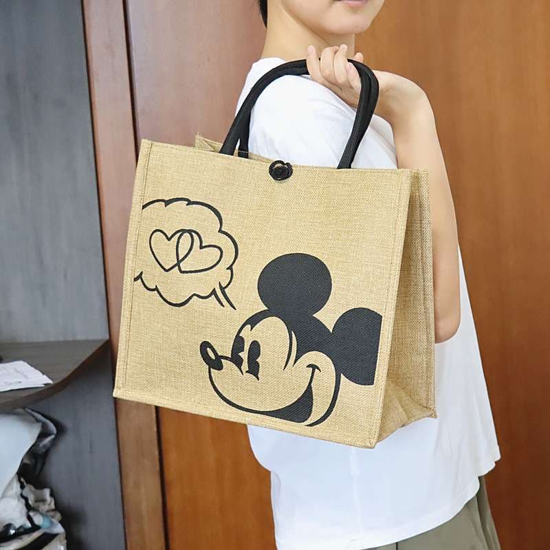旅行バッグ 心くすぐるキャラクター柄トート